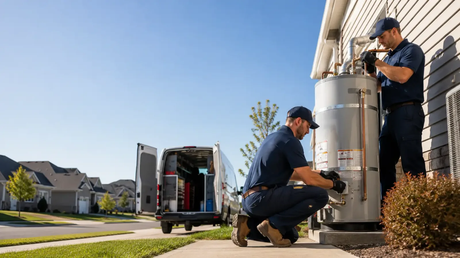 Water Heater Installation in Webbers Falls, OK